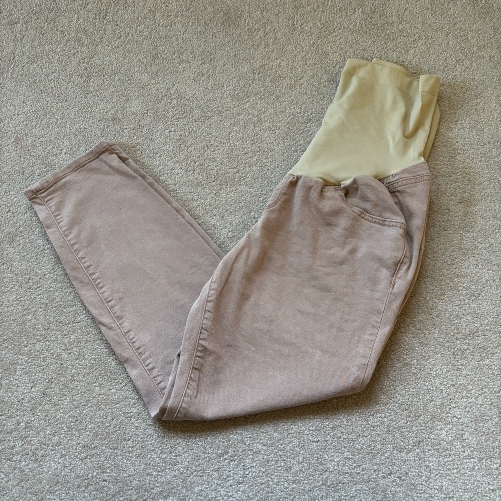 Maternity Crop Jeans